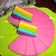 Cooksnap dari Mama Lala untuk resep Bolu kukus Rainbow Cake