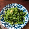Lin Shu Jhen 的 蒜炒地瓜葉 cooksnap