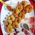 Satya Pandey का कुकस्नैप जब उन्होंने उड़द दाल वडा (Urad dal vada recipe in Hindi) बनाया था।