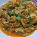 รูป Cooksnap ของ Min Min เมื่อเขาทำ หมึกผัดไข่เค็ม
