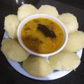 Badal Patel's cooksnap of when they made ઇડલી સંભાર વિથ ચટણી (idli sambhar with chutney recipe in Gujarati).