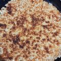 El cooksnap de Anabel Pared cuando hizo Mbeyú.