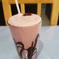 El cooksnap de KARLA CARDENAS cuando hizo Malteada de Fresas con Almendras.