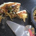 Tehmina Hashmi's cooksnap of when they made Chicken Tikka pizza.