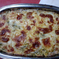 El cooksnap de Fabio Gomez cuando hizo Tortilla de coliflor y pollo al horno.