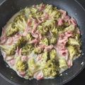 El cooksnap de Silvi cuando hizo Brócoli salteado con ajo y jamón dulce 😋.