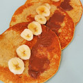 El cooksnap de Konnichiwalmita cuando hizo Hot cakes de avena con plátano.