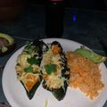 El cooksnap de Juan Carlos Rivera cuando hizo Chiles rellenos con camarón 🦐🦐🦐.