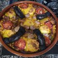 El cooksnap de José Ramos cuando hizo Arroz al horno (arròs passejat) típico de Comunidad Valenciana.