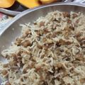Riya chhetri का कुकस्नैप जब उन्होंने काली मलका दाल और चावल (kali malka dal aur chawal recipe in Hindi) बनाया था।