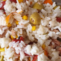 El cooksnap de Priscila cuando hizo Ensalada de arroz.