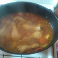 El cooksnap de Nekane Martinez cuando hizo Muslos de pollo con verduras en Cocotte.