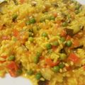 El cooksnap de Number One cuando hizo Arroz con verduras.