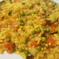 El cooksnap de Number One cuando hizo Arroz con verduras.