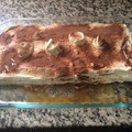 El cooksnap de paola cursi cuando hizo Tiramisú sin huevo.