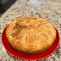 El cooksnap de maripi cuando hizo Torta de manzanas y chocolate.
