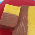 Cooksnap dari Lusia Minarni untuk resep Puding labu kuning lapis cokelat