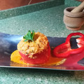 El cooksnap de Martutxi cuando hizo Pimientos amarillos rellenos estilo ruso.