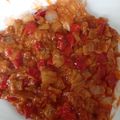 El cooksnap de Miguel cuando hizo Bacalao con tomate y verduras.
