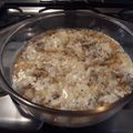 El cooksnap de Susana Fraysse cuando hizo Ñoquis con crema de jamón y queso.