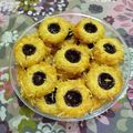 Cooksnap dari Novianti K untuk resep Blueberry Thumbprint Cookies with Cheese 🍒