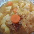 El cooksnap de Sandra cuando hizo Repollo cocido con patatas y chorizo.