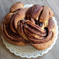 El cooksnap de Valeria Crivello cuando hizo Rosca Trenzada, económica y fácil 🥳🐇🍫.