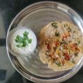 Sita Gupta's cooksnap of when they made Oats vegetable uttapam.