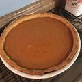 Angelmom's cooksnap of when they made Pumpkin Pie.