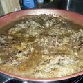 Jessie 's cooksnap of when they made Easy Salisbury Steaks.