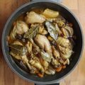 El cooksnap de Rocío Hernández Montesinos cuando hizo Pollo marinado en escabeche.