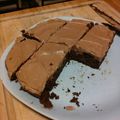 tinaprattfriend's cooksnap of when they made Homemade Fudgy Brownies.