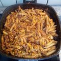 Tímea Varga-Bodrogi Cooksnap-ja, amikor elkészítette a(z) Paradicsomos húsos-zöldséges tészta receptet.