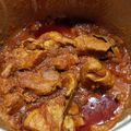 Cooksnap από taoleefu στη συνταγή Κοκκινιστές μπουκίτσες χοιρινού ελαφρώς μεθυσμένες