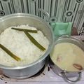 Cooksnap dari dhekan resti untuk resep Kolak Durian Ketan Putih (Khas Palembang)