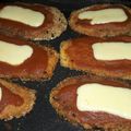 El cooksnap de Sole Girau cuando hizo Milanesa de berenjena a la napolitana.