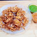 Mamta Baid का कुकस्नैप जब उन्होंने कांदा भज्जी (Kanda bhajii recipe in hindi) बनाया था।