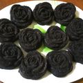 Cooksnap dari Rina Herliana Dorin untuk resep Bolu Ketan Hitam Kukus Bentuk Bunga Mawar