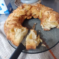 El cooksnap de stephanie Juárez cuando hizo Torta invertida de manzana 🍎.