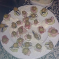 El cooksnap de Kryptonite Pink cuando hizo Aperitivos de pepino.