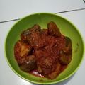 Cooksnap dari Ummu Asy Syifa untuk resep Terong ungu sambel kacang