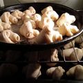 El cooksnap de Julia Miranda cuando hizo Cañoncitos, cuernitos, pan con grasa.