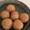 Cooksnap dari Herlina Haluddin untuk resep Onde Onde Wijen Goreng isi Kacang Ijo