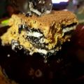 El cooksnap de Romi cuando hizo Chocotorta de oreo.