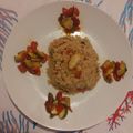 il Fiorella quando ha preparato Quinoa carciofi,zafferano e porri