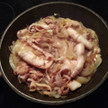 El cooksnap de vanesukis cuando hizo Calamares con cebolla caramelizada.