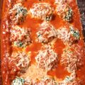 El cooksnap de Johanna Abregu cuando hizo Malfatti de Espinaca y Ricota.