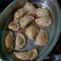 El cooksnap de EmiTeixeira cuando hizo Empanadas semi integrales rellenas de proteína de soja.