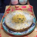 El cooksnap de Daiana Dutra cuando hizo Tarta de Ricota manzanas y dulce de leche.