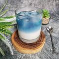 Cooksnap dari Silvi Atgi Septina untuk resep Es Teh Bunga Telang Susu